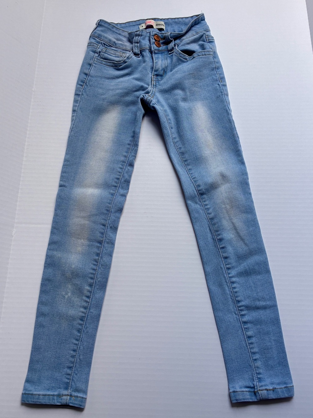 Denim Diva Light Blue Stretch Skinny Jeans